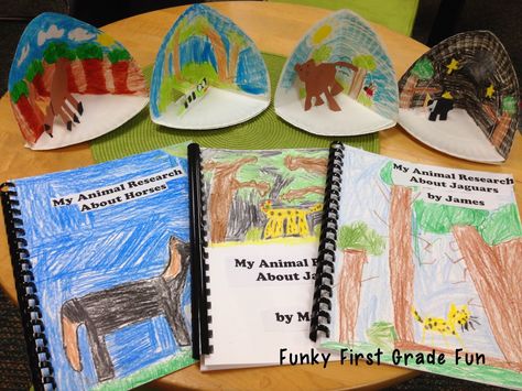 love the paper plate dioramas…for our animal research reports! Landform Diorama, First Grade Science Projects, Diorama Project, Easy Science Projects, Animal Research, Animal Adaptations, 2nd Grade Writing, Simple Science, 1st Grade Science