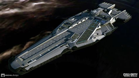 concept ships: Call of Duty: Infinite Warfare ship concepts by Mike Hill Space Warfare, Olympus Mons, Call Of Duty Infinite Warfare, Call Of Duty Infinite, Space Ship Concept Art, Infinite Warfare, Sci Fi Spaceships, Starship Concept, Space Battleship