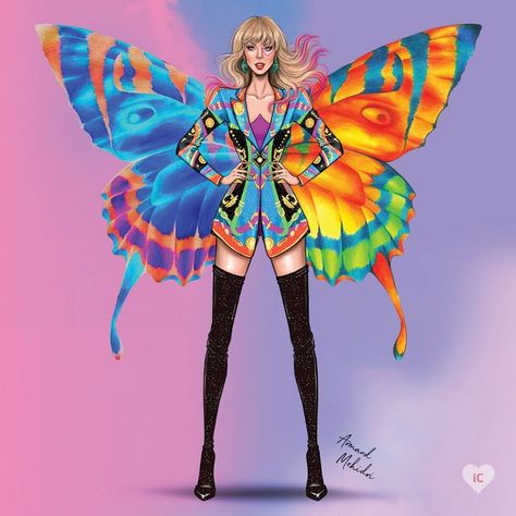 Armand Mehidri’s art print “Taylor Swift, Lover” shows singer Taylor Swift wearing a colorful jumper, colorful butterfly wings, and black thigh-high boots. iCanvas offers canvas art and framed paper prints in a variety of sizes and frame styles. Every work of art is hand-made to order by our in-house team, using only premium materials to ensure you heart your art. We have sales every week, click-thru to see today’s pricing! #music #art #lover #butterfly #wings #psychedelic #colorful #boots Taylor Swift Digital Art, Taylor Swift Lover, Butterfly Canvas, Prints Wall Art, Male Art, Classic Art, Photography Print, Lovers Art, Fine Art Painting