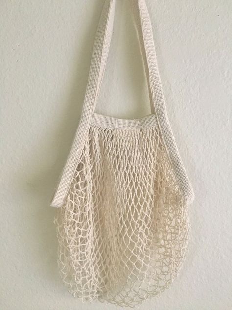 Net Bag Aesthetic, French Market Bag, Zero Waste Gifts, Farmers Market Bag, Glitter Crafts, French Market, Eco Friendly Bags, Mesh Netting, Net Bag