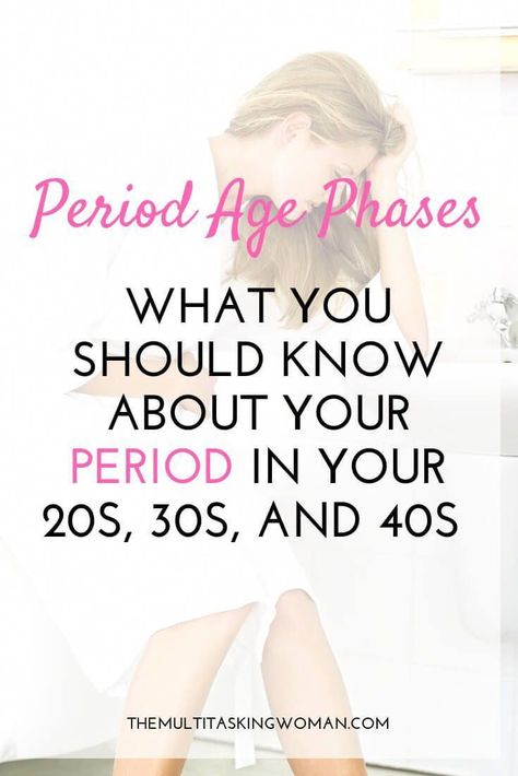 Just as our hair, skin, and body shape change as we age, so does our menstrual cycle. Find out how your periods will differ in your 20s, 30s and 40s. Menstrual Cycle Phases, Menstruation Cycle, Period Cramp Relief, Period Cycle, Healthy Period, Low Estrogen Symptoms, Cramps Relief, Menstrual Health, Menstrual Pain