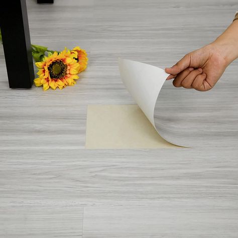 Amazon.com: Peel and Stick Floor Tile, Vinyl Plank Flooring, Natural Wood Look, Self Adhesive Durable and Waterproof for Transfer Bedroom, Kitchen, RV, Bathroom and Living Room, 35in×6in,(10 PCS) : Everything Else Sticky Tile Floor, Self Adhesive Floor Tiles, Peel And Stick Floor Tile, Best Flooring For Basement, Adhesive Floor Tiles, Glam Bathroom, Peel And Stick Wood, Rv Bathroom, Peel And Stick Floor