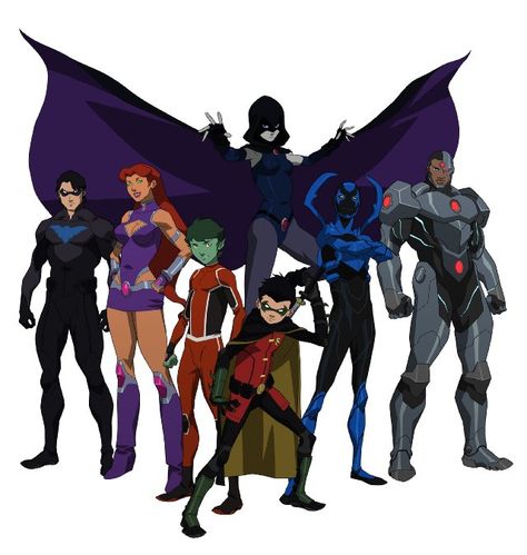 Justice League Vs Teen Titans, Titans Characters, Solgaleo Pokemon, Gamora Marvel, Teen Titans Robin, Circus Characters, Nightwing And Starfire, Teen Titans Fanart, Teen Titan