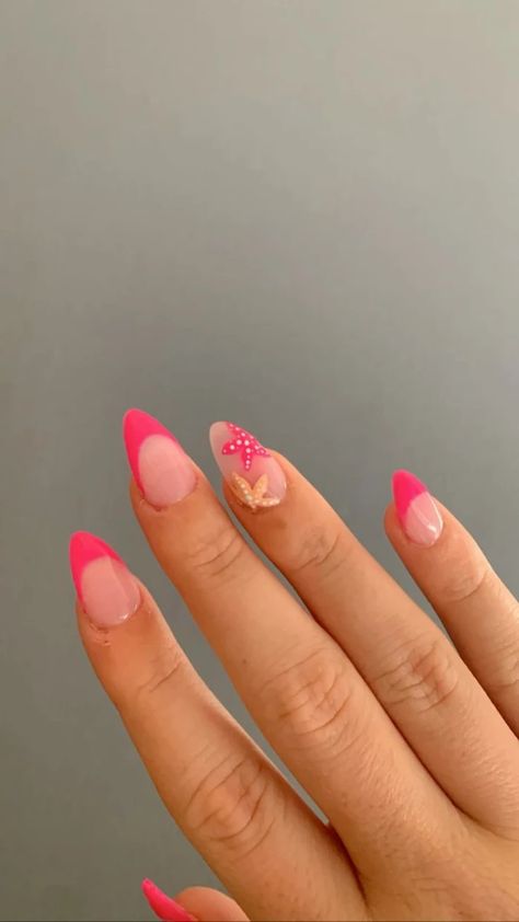 25+ Bright Color Nail Art Designs for Summer - Bellatory Nail Summer Inspiration, Cute Nail Ideas Spring, Summer Ideas For Nails, Cute Nail For Summer, Beach Summer Nails Designs, Cute And Short Nails, Summer Color Almond Nails, Short Nails For Beach, Nail Art Design Summer