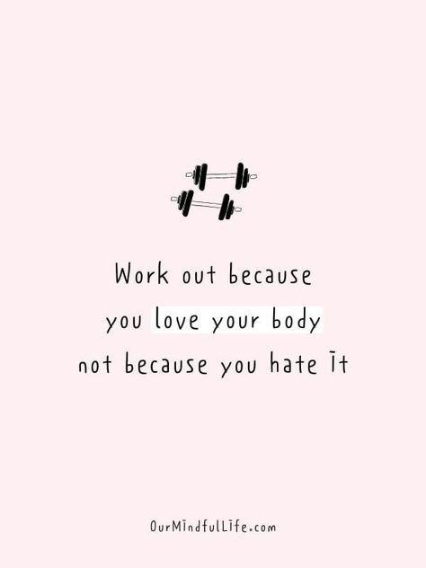 I love to workout in the morning. Until I don't. Then I am on the STRUGGLE BUS for at least a few weeks before I get going again. How do you get motivated again?! I need help!!! Body Quotes, Body Positive Quotes, Stop Stressing, Positivity Quotes, Positive Body Image, Vie Motivation, Love My Body, Motiverende Quotes, Body Confidence