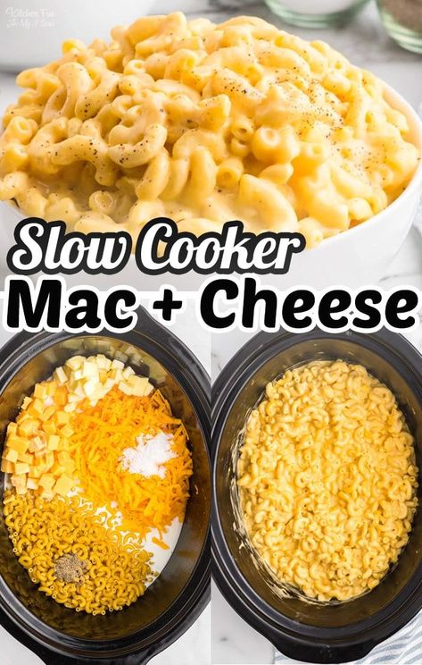 Wraps Recipes Vegetarian, Homemade Mac And Cheese Recipe Easy, Slow Cooker Mac Cheese, Crockpot Mac N Cheese Recipe, Crock Pot Mac And Cheese, Easy Dinner Side Dishes, Crock Pot Mac, Pot Mac And Cheese, Crockpot Mac And Cheese