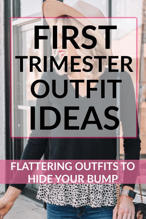 first trimester outfit ideas, how to hide your bump, flattering pregnancy outfits, what to wear in your first trimester, early pregnancy outfit ideas Maternity Clothes Capsule, Hiding Your Bump, Cute Pregnant Work Outfits, 5 Month Maternity Outfits, How To Style The Bump, Cute Outfits When Pregnant, 8 Weeks Pregnant Outfit, What To Wear When Your Pregnant, Pregnant Outfits For Work