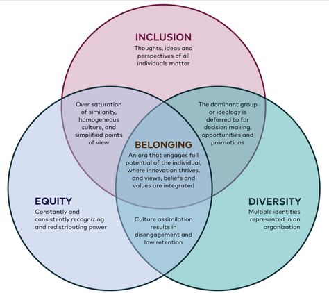 My hypothesis is that people who feel a sense of belonging at work, or in their organizations, will be more resilient and willing to… Equity Activities, Therapy Handouts, Inclusion Quotes, Equality Diversity And Inclusion, Equality And Diversity, Inclusive Education, Diversity And Inclusion, Executive Leadership, Social Class