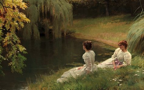 Francis Goya, 숲 사진, Art Amour, Galleria D'arte, Rennaissance Art, Takashi Murakami, Lily Pond, Elegant Ladies, A Pond