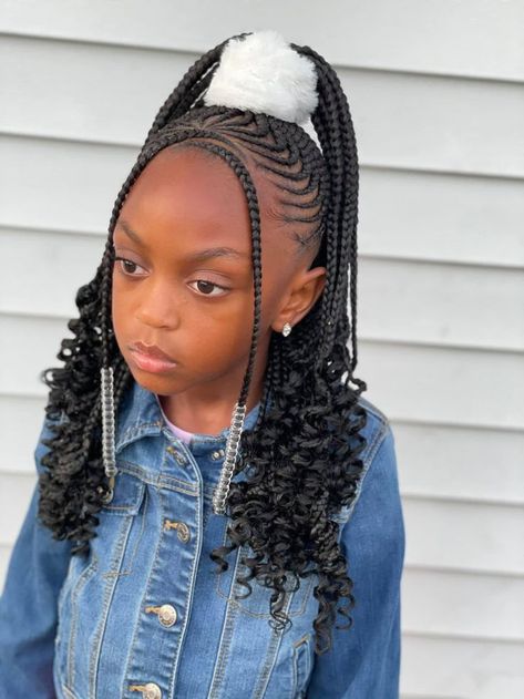 36 Gorgeous Fulani Braids Every Black Woman Should Wear Hair Mukule, Cute Hairstyles Braids Black Kids, Teen Braided Hairstyles Black, Cute Black Girls Hairstyles Braids Kids, Easy Braid Styles For Black Girls Kids, Braiding Hairstyles For Black Girls Kids, Little Black Girls Braided Hairstyles For Kids, Cornrow Ideas For Kids, Kids Cornrow Hairstyles Simple