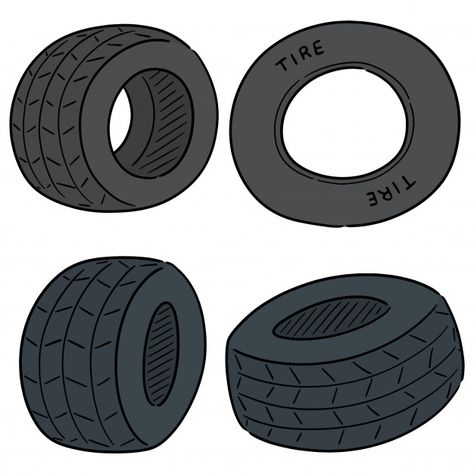 Tire Drawing, Tire Illustration, Tire Vector, Tired Cartoon, Tire Rings, Tire Marks, Book Drawings, Drawing Refrences, Tire Art