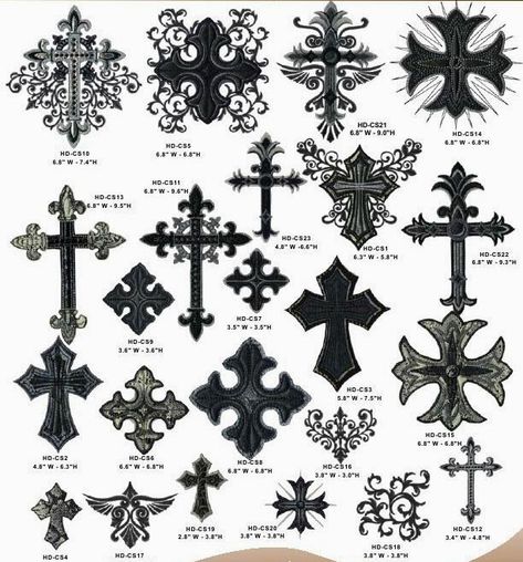 Medieval Cross, Cross Drawing, Punk Wallpaper, Gothic Crosses, Gothic Design, Arte Obscura, Arte Sketchbook, 문신 디자인, Cross Tattoo