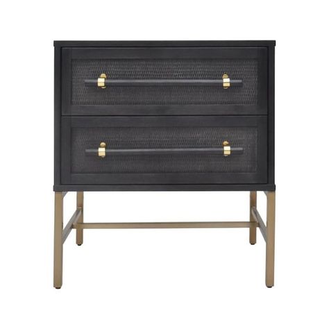 Master Bedrooms, Nightstand Black, Sophia Black, Drawer Black, Black Nightstand, Skyline Furniture, Table Nightstand, Fireplace Remodel, 2 Drawer Nightstand