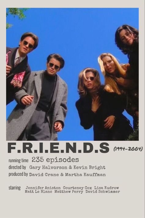 Friends Polaroid Tv Show, Friends Film Poster, Friends Posters For Room, Friends Poster Tv Show, Friends Poster Polaroid, Friends Vintage Poster, Friends Tv Poster, Friends Pictures Tv Show, Tv Show Duos