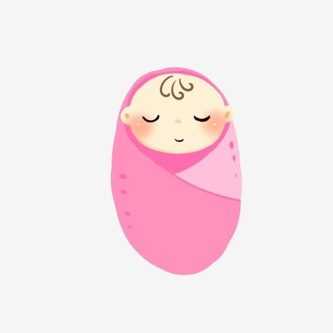 girl, baby girl, baby, newborn baby, child, small buns, pink, cartoon, hand drawn, illustration, anime, character design, anime Baby Illustration Art Newborn, Newborn Baby Drawing, Baby Girl Illustration, Holding Newborn, Elephant Background, Baby Cartoon Drawing, Baby Boy Newborn Photography