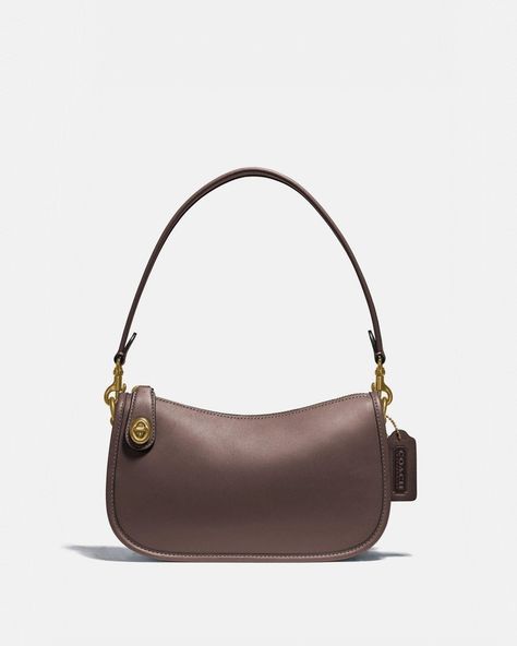 🐕 Big deals! Coach Swinger Bag, Brass/Maple only at $220.00 Hurry. Naha, Coach Swinger, Vintage Coach Bags, Spring Sneakers, Coach New York, Trending Sneakers, Our Legacy, Leather Style, Vintage Coach