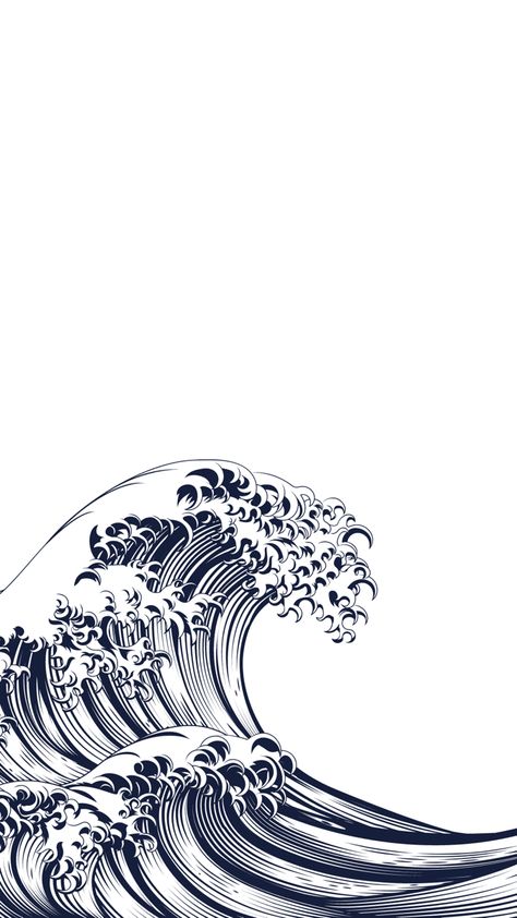 Jiu Jitsu, Tela, Wave Japanese Art, White Japanese Wallpaper, Japanese Wave Wallpaper, Japanese Wallpapers, Japanese Wave Tattoos, Hokusai Wave, Winter In Japan