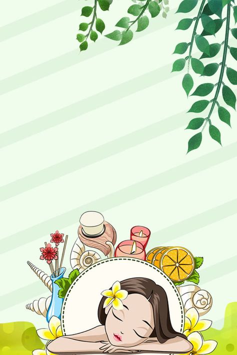 Skin Care Picture Cartoon, Spa Background Design, Skin Care Wallpaper Instagram, Cosmetic Background Wallpapers, Skin Care Cartoon, Cosmetic Wallpaper, Skin Care Background Wallpaper, Skin Care Poster Design, Massage Background