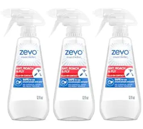 Zevo Multi Insect Killer Spray - Ant, Roach, & Fly Bug Spray (3 Bottles)
(Sold on Amazon) Zevo Insect, Kill Bugs, Kill Ants, Bug Killer, It Works Products, Pet Cleaning, Fruit Flies, Bug Spray, Flying Insects