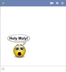 Holy moly! Holey Moley Emoji, Holy Moly Emoji, My Honest Reaction, Emoji Quotes, Y2k Icon, Silly Cats Pictures, Holy Moly, Funny Emoji, Speech Bubble