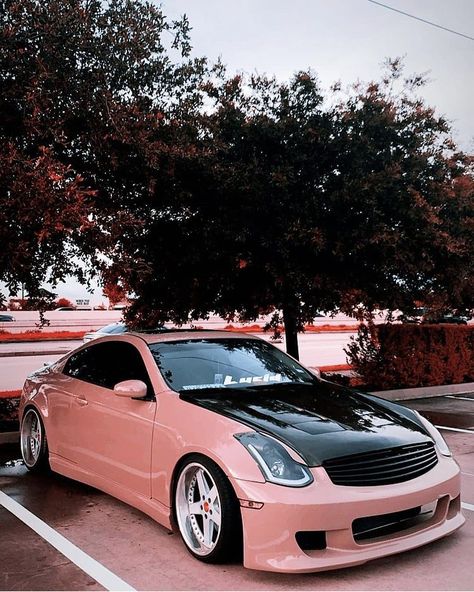 Coupe, Infiniti G35 Modified, Infiniti G35 Coupe Pink, Infiniti G35 Coupe Modified, G35 Wallpaper, G35 Coupe Custom, Infinite Car, Infinity G35, Infiniti G35 Sedan