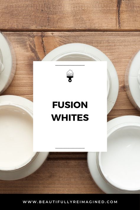 Want to find the perfect White for your next Fusion Mineral Paint project?    #fusionmineralpaint #fusionwhites #beautifullyreimagined #paintitbeautiful Fusion Paint Projects, Fusion Paint Furniture, Fusion Furniture, Vintage Furniture Makeover, White Painted Furniture, Fusion Paint, Paint White, Chalk Paint Projects, White Paint Colors