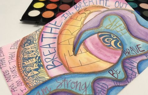 5 SEL Lessons That Actually Work with Secondary Students Art Therapy Activities Painting, High School Art Therapy, My Identity Art, Sel Art Projects Middle School, Sel Projects Middle School, Sel Art Lessons Elementary, Sel Lessons For High School, Sel Art Lessons, Middle School Sel Lessons