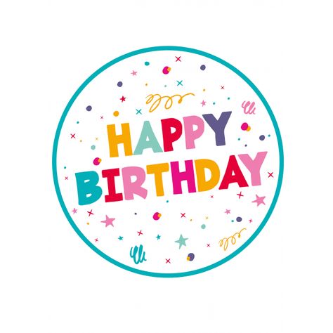 Happy Birthday Logo, Cake Topper Printable, Happy Birthday Clip Art, 30th Birthday Cake Topper, Logo Cake, Birthday Logo, Cupcake Birthday Party, Happy Birthday Printable, Happy Birthday Cupcakes