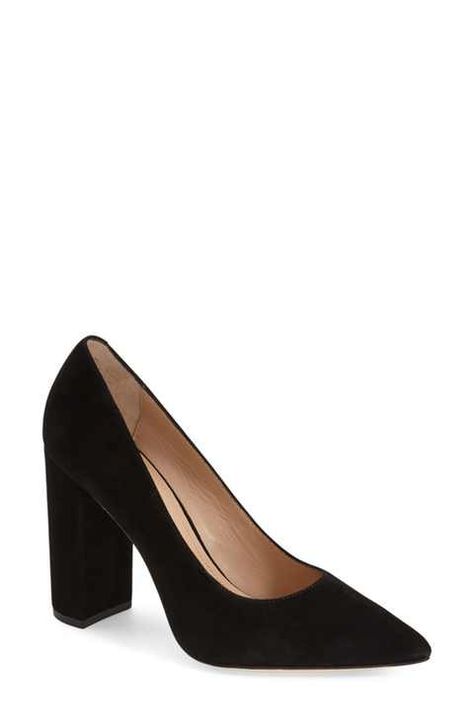 Pour la Victoire 'Celina' Pointy Toe Pump (Women) Badgley Mischka, Sepatu Pump, Dr Shoes, Shoes Heels Classy, Shoes Outfit Fashion, Women's Heels, Pretty Shoes, Trendy Shoes, Dream Shoes