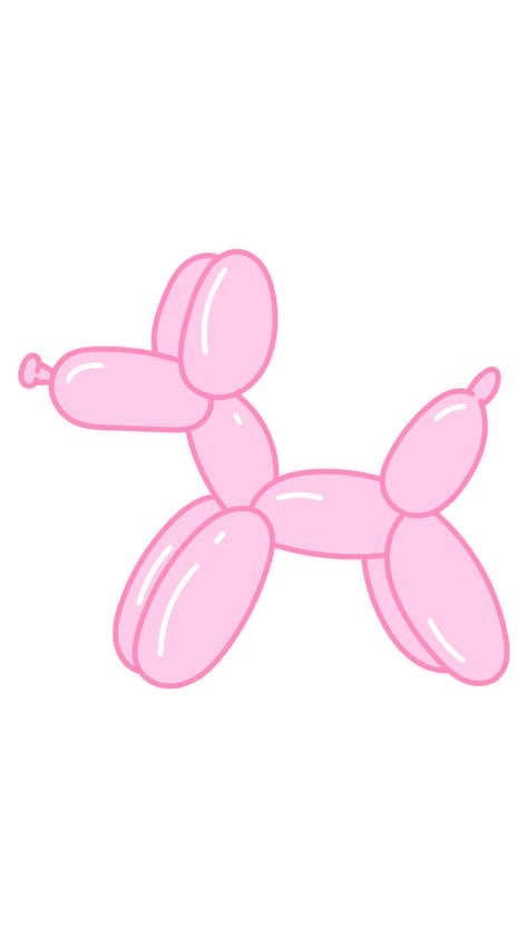 VSCO Girl Balloon Dog Sticker features a basic sculpture in the art of balloon animals. Many balloon animals, including deer and giraffes, are variations of the dog balloon. Plus, dog balloon animals... Basic Sculpture, Balloon Dog Sticker, Easy Balloon Animals, Cactus Heart, Dog Canvas Painting, Ballon Animals, Dog Balloon, Easy Clay Sculptures, Graffiti Text