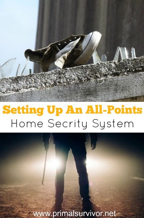 Home Defense Ideas, Perimeter Security, Winter Safety, Survival Ideas, Home Security Tips, Diy Home Security, Wireless Home Security Systems, Security Equipment, Best Home Security