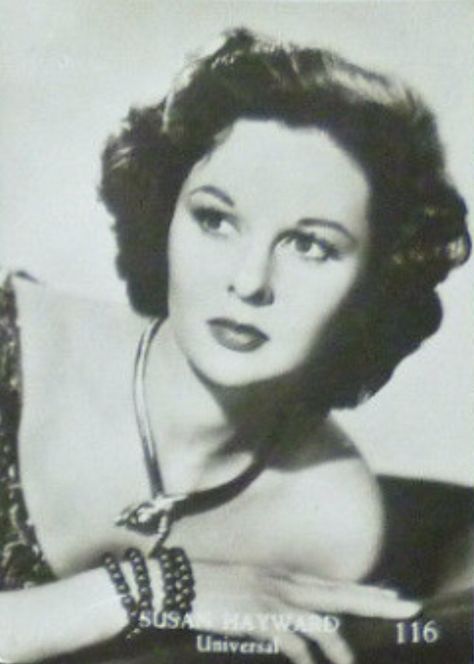 Susan Hayward, trading gum card Loren Aesthetic, 1950s Film, 70s Photoshoot, The Millionaires, The Most Beautiful Woman, Vintage Hollywood Glamour, Sofia Loren, Actors And Actresses, Cinema Movie