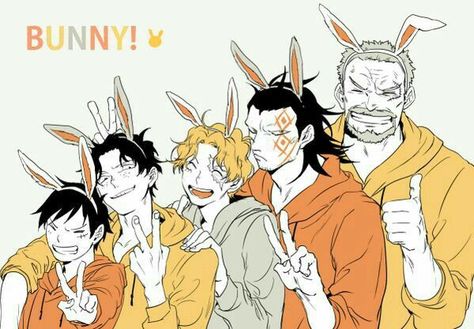 Luffy's Family, Monkey D Dragon, Monkey Family, Luffy Ace, Ace One Piece, Bunny Family, Ace Sabo Luffy, Ace And Luffy, One Piece Meme