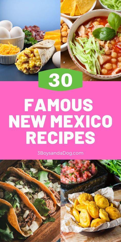 Mexico, Southwest Dinner Ideas, Western Recipes Meals, Recipes From New Mexico, New Mexico Cooking Recipes, Southwestern Food Recipes, South Western Recipes, California Cuisine Recipes, New Mexico Enchiladas Recipe