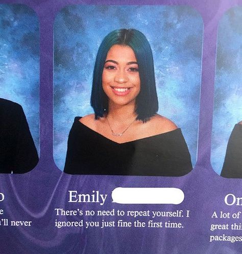 34 Yearbook quotes from clever graduates. - Gallery Humour, Funny Yearbook Pictures, Best Senior Quotes, Best Yearbook Quotes, Senior Yearbook Quotes, Funny Yearbook Quotes, Funny Yearbook, Quotes Distance, Grad Quotes