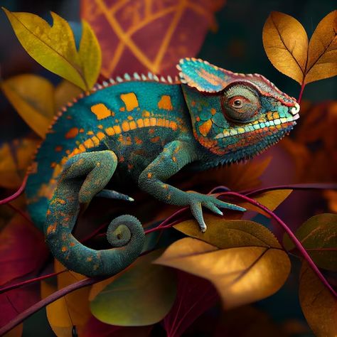 Pantanal, Chameleon Photography, Old Apple Logo, Regard Animal, Chameleon Art, Beetle Art, Pablo Picasso Art, Tropical Animals, Cute Fantasy Creatures