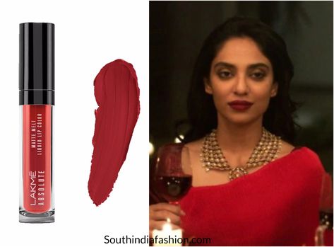 Lipsticks Shades From Made in Heaven | Nude Lipstick For Indian Skin Red Lipstick On Brown Skin, Sobhita Dhulipala Made In Heaven, Shobhita Dhulipala Made In Heaven, Sobhita Dhulipala Made In Heaven Outfits, Best Lipstick Shades For Indian Skin, Red Lipstick For Brown Skin, Lipsticks For Indian Skin Tone, Lipstick For Indian Skin, Bride Lipstick