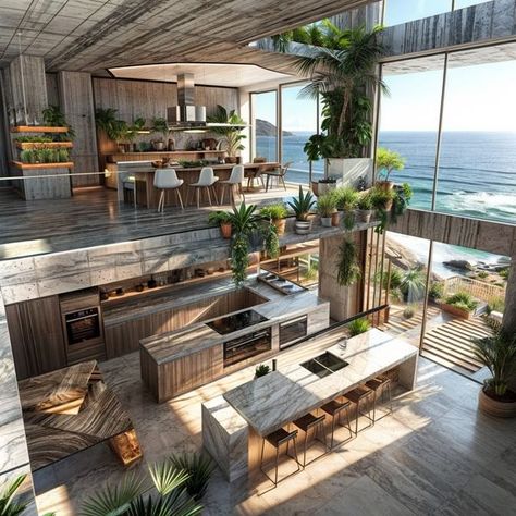 Blakeley Cutie Loft Style House, Brutalist Interior, 70s Architecture, Tropical Elements, Lounge Room Design, Bali Decor, Steel Building Homes, Brutalist Design, Luxe Design