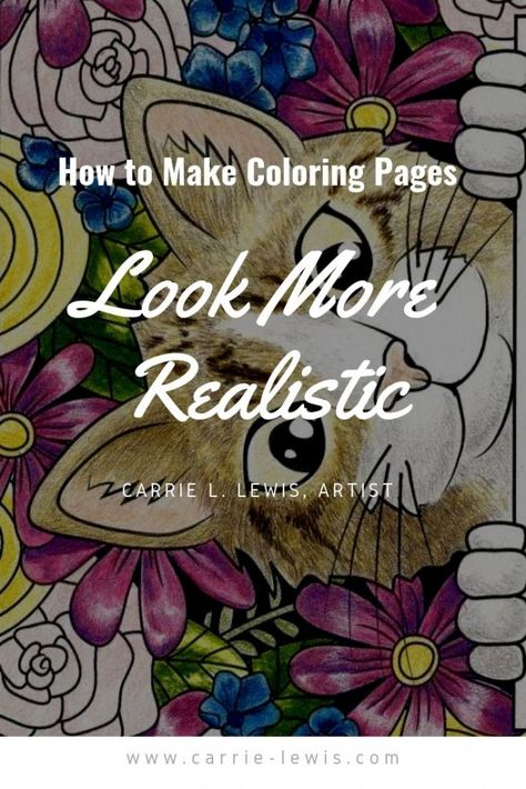 Do you know how to make coloring pages look more realistic? This short, six-step tutorial shows you how to add realism to your very next coloring page. Coloring With Colored Pencils, Colour Pencil Shading, Colored Pencil Art Projects, Blending Colored Pencils, Colored Pencil Tutorial, Love Coloring Pages, Coloring Tips, Coloring Supplies, Colored Pencil Techniques