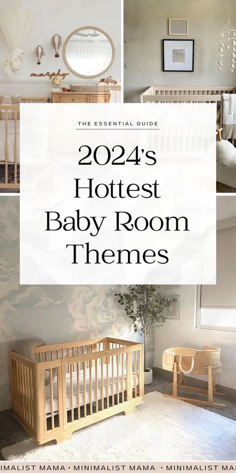 Searching through baby room themes and trying to find the perfect nursery inspiration? These unique nursery themes are *beyond* ADORABLE - whether you are just starting your nursery design, or already shopping for nursery decor & nursery room furniture, these cute nursery ideas and baby room themes are PERFECT for the modern mommy looking for design inspo today! Alabaster Nursery, Simple Gender Neutral Nursery Ideas, Baby Themes Rooms, Nursery Set Up Layout, Cute Nursery Ideas, Unique Nursery Themes, Gender Neutral Nursery Theme, Nursery Themes Neutral, Baby Boy Room Themes