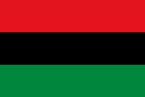 Flag of the UNIA - Pan-African flag - Wikipedia Pan African Flag Art, African Village, Pan African Flag, Pan Africanism, Black Heritage, African Flag, Pan African, Swift Concert, Flag Art