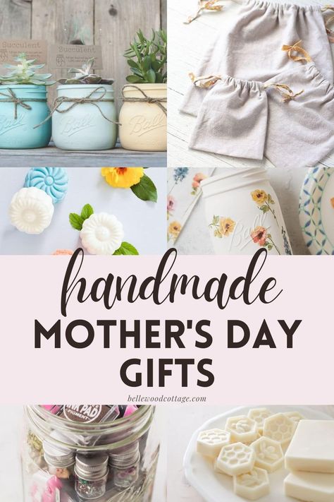 Homemade gifts are a sweet way to show appreciation this Mother's Day. Take a look at these 12+ Homemade Mother's Day Gifts for simple DIY gifts you can make for mom like mason jar succulent planters, reusable linen bags, silhouette art, craft kits, and more! Simple Diy Mother’s Day Gifts, Diy Moms Day Gift, Mothers Day Gift Ideas Crafts, Inexpensive Diy Mothers Day Gifts, Diy Mother’s Day Gifts From Adults, Gifts To Make For Mother’s Day, Quick Diy Mother’s Day Gifts, Mother's Day Diy Crafts Homemade Gifts, Cute Homemade Mother’s Day Gifts