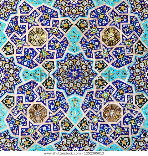 Islamic Mosaic Art, Penrose Tiling, Islamic Mosaic, Cultural Patterns, Islamic Tiles, Mughal Art Paintings, Islamic Art Pattern, Photoshop Textures, Traditional Pattern