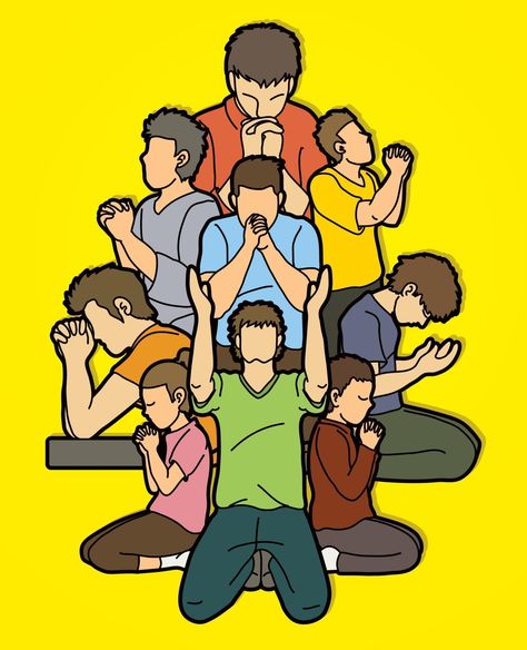 Group of People Praying to God Praying Group Of People, Pray To God Pictures, Family Praying Together Picture, Praying Cartoon, Praying Picture, Praying Drawing, Community Clipart, Prayer Wallpaper, People Praying