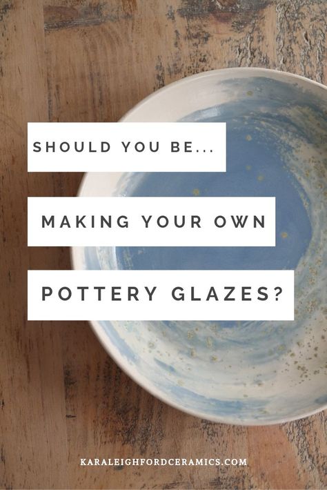 What no-one ever tells you about making your own pottery glazes... Before you embark on the mamoth project of creating your own glazes there are a few things you should ask yourself… Making Pottery, Ceramic Glaze Recipes, Secrets And Lies, Glazing Techniques, Pottery Videos, Wax Resist, Ceramic Techniques, Pottery Glazes, Diy Pottery