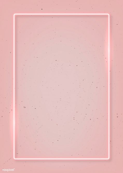 Rectangle pink neon frame on a pink background vector | premium image by rawpixel.com / manotang Pink Neon Wallpaper, Neon Frame, Neon Rose, 그림 낙서, Instagram Photo Frame, Instagram Background, Instagram Frame Template, Framed Wallpaper, Neon Wallpaper