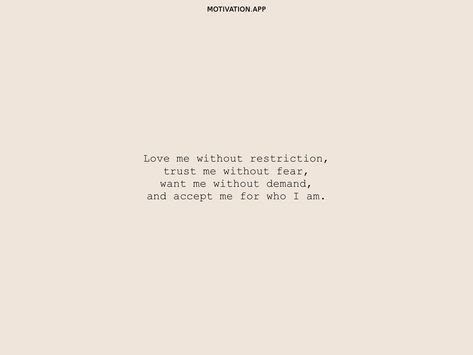 Quotes, Love Without Fear Quotes, Fear Quotes, Motivation App, App Download, Trust Me, Love Me