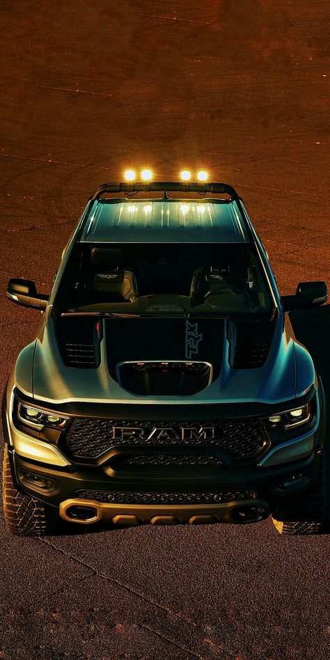 (°!°) 2021 RAM 1500 TRX, image enhancements by Keely VonMonski 🐁.. Ram Trx Aesthetic, Dodge Ram Trx Wallpaper, Ram Trx Wallpaper, Ram Trx 2021, Trx Truck, Ram Trx 1500, Hd Background Photo, Maruti 800, Ram Cars