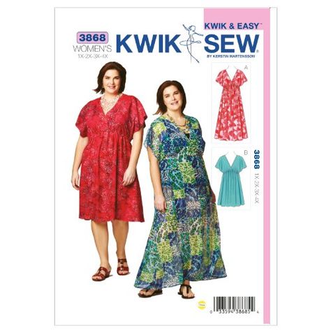 Sewing Dresses For Women, Princess Line Dress, Solid Color Outfits, Kwik Sew Patterns, Plus Size Sewing Patterns, Plus Size Patterns, Plus Size Sewing, V Dress, Kwik Sew