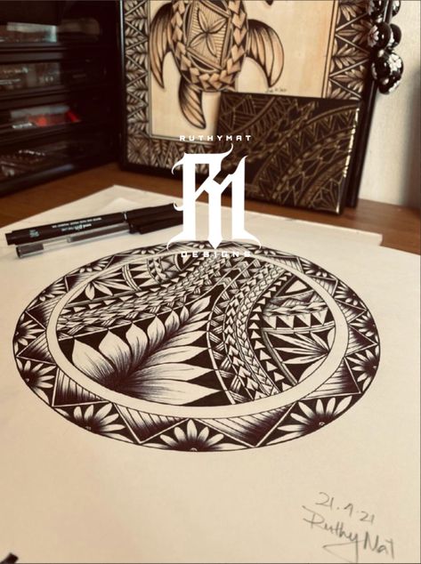 ..penwork Polynesian Patterns, Polynesian Art, Presentation Styles, Maori Designs, Warrior Tattoos, Polynesian Designs, Mandala Design Pattern, Maori Art, Back Tattoo Women